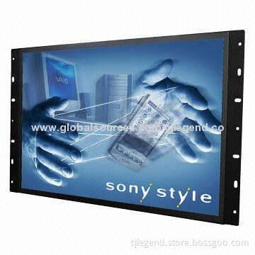 22-inch open frame network advertising player, embedded in showcase or display rack